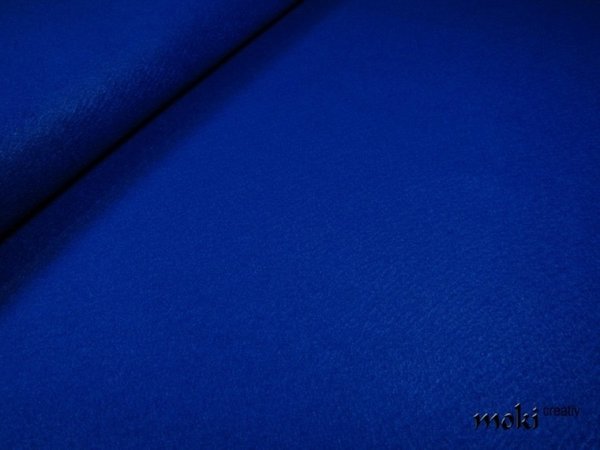 Stickfilz dunkelblau  waschbar 0,5m