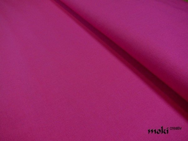 Baumwollstoff pink uni 0,5m